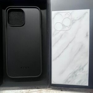dbrand Grip Case iPhone 14 Pro Max MagSafe Matte Black, Marble skin New Open Box